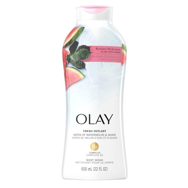 Sữa Tắm Olay Dưa Hấu & Cây Thùa 650Ml