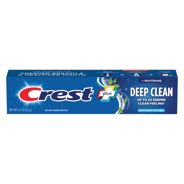 Kem Đánh Răng Crest+ Complete Deep Clean 153G