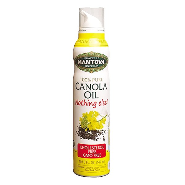 Dầu Ăn Dạng Xịt Mantova Hạt Cải Chai 147Ml