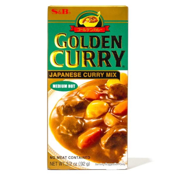Cà Ri Vị Cay Vừa Golden S&B 92G