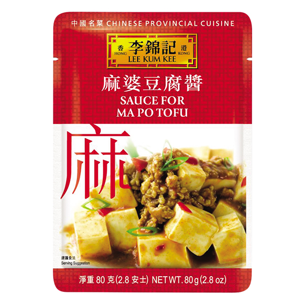 Sốt Ướp Lee Kum Kee Đậu Hũ Tứ Xuyên Gói 80G