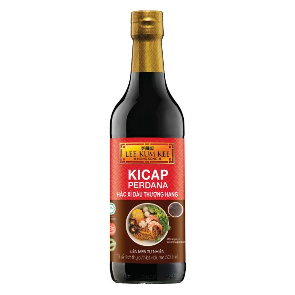 Hắc Xì Dầu Thượng Hạng Lee Kum Kee Chai 500Ml