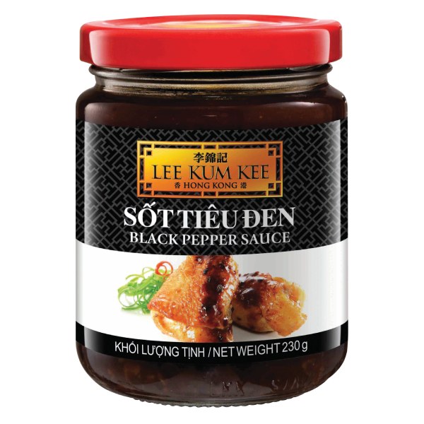 Sốt Tiêu Đen Lee Kum Kee Hũ 230G