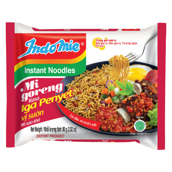 Mì Goreng Rasa Iga Penyet Vị Sườn 80G