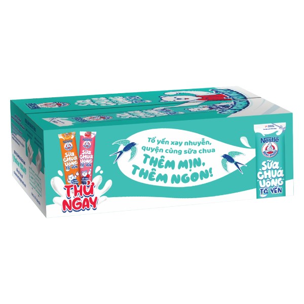 Sữa Chua Uống Nestle Yogu Thùng 28 Que 75Ml
