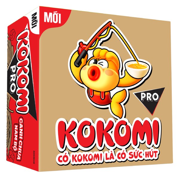 Mì Kokomi Pro Canh Chua Nam Bộ Thùng 30 Gói 82G