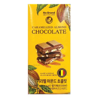 Thanh Socola No Brand Vị Caramen Hạnh Nhân 100G