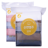 Lô 10 Khăn Bếp Cotton No Brand 30*30Cm