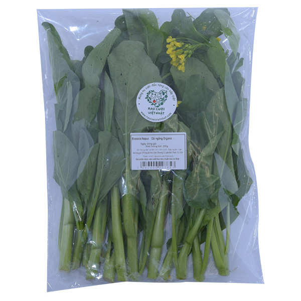 Cải Ngồng Rau Cười Việt Nhật 300G - HÀNG VỀ SỐ LƯỢNG ÍT
