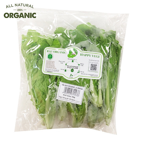 Cải Dún Organic Happy Vegi Gói 300G