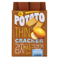 Bánh Quy Khoai Tây Mỏng Giòn No Brand Vị Truyền Thống Túi 340G