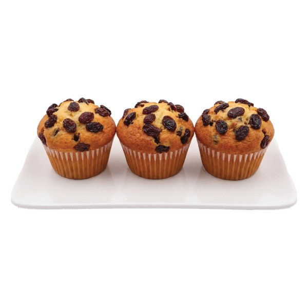 Bánh Muffin Nho Khô Hộp 3*80G - Số lượng có hạn