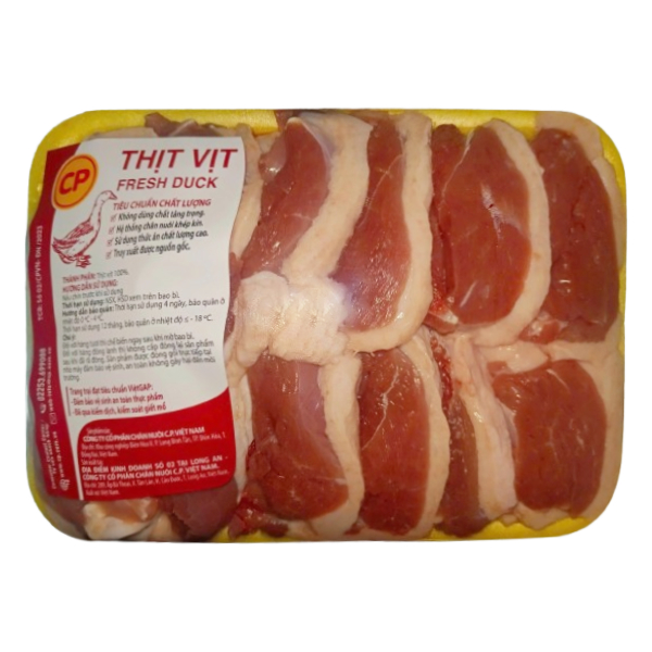 Thịt Vịt Nửa Con Cắt Miếng CP (Kg)