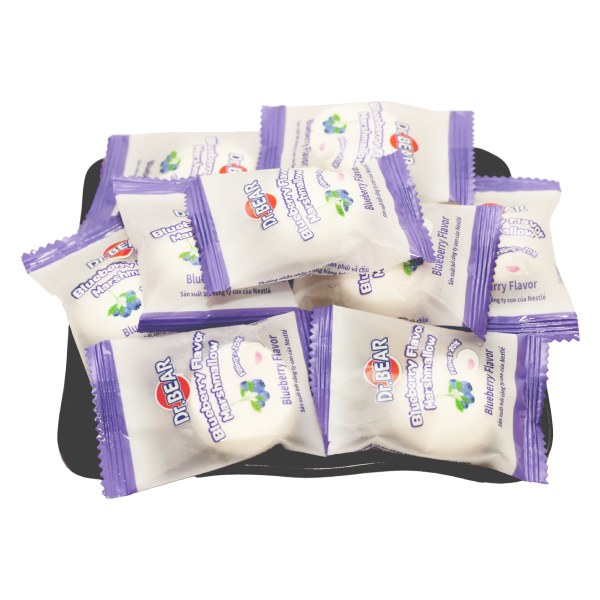 Kẹo Xốp Marshmallow Dr.Bear Việt Quất (Kg)