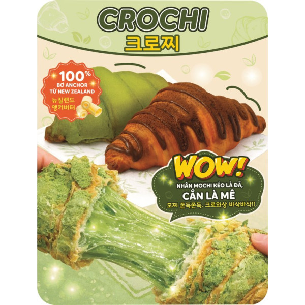 Bánh Crochi Matcha 1 Cái