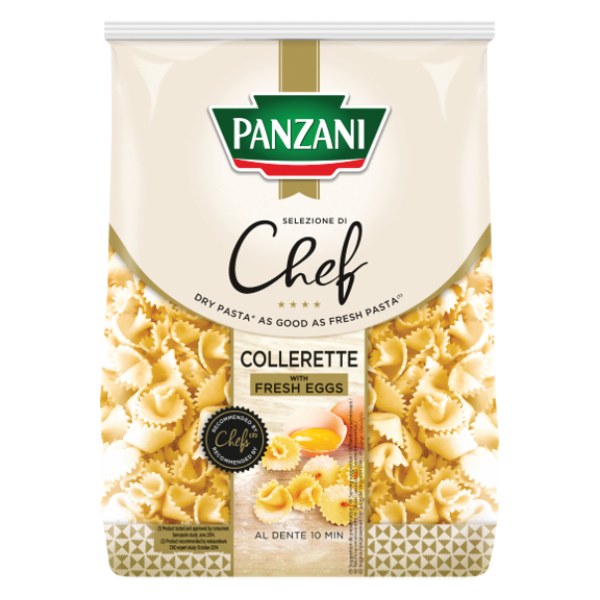 Nui Panzani Chef Collerette Vành Xếp 400G