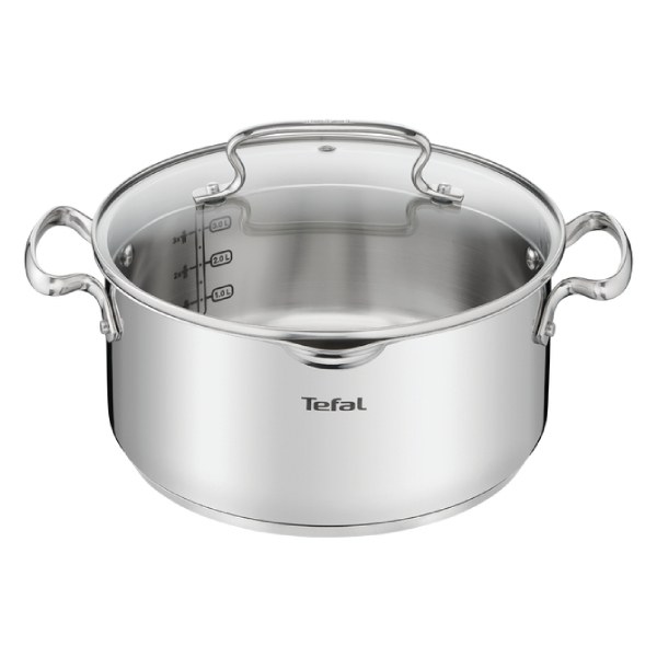 Nồi Inox Đáy Từ Nắp Kính Tefal Duetto Plus 18Cm