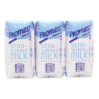 (Siêu Sale 7.7) Lốc 3 Sữa Tươi Tiệt Trùng Promess Ít Béo 200Ml