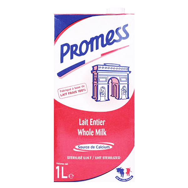 Sữa Tươi Tiệt Trùng Promess Nguyên Kem 1L