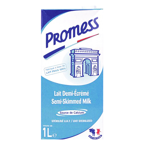 Sữa Tươi Tiệt Trùng Promess Ít Béo 1L