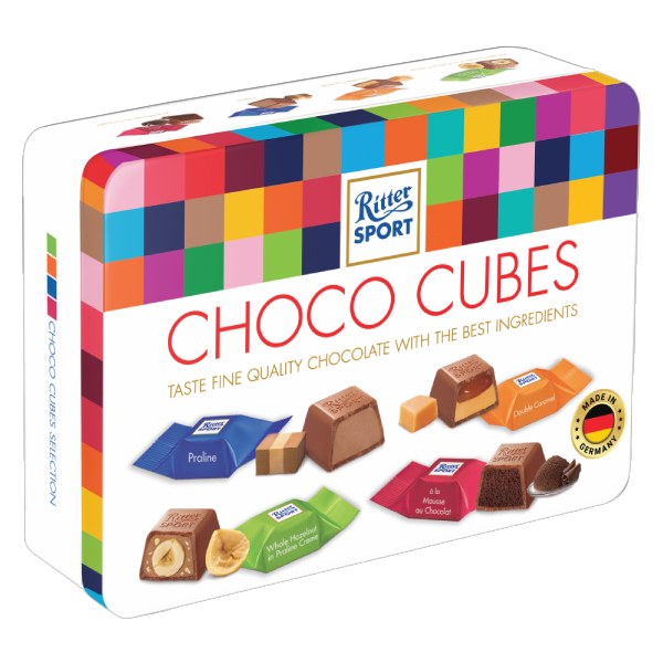 Socola Ritter Sport Viên Hỗn Hợp Hộp 192G