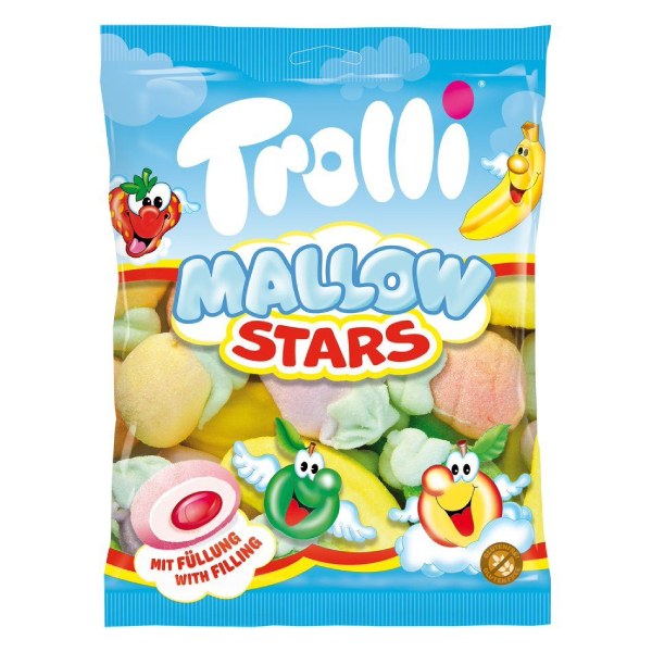 Kẹo Marshmallow Trolli Hỗn Hợp Gói 150G