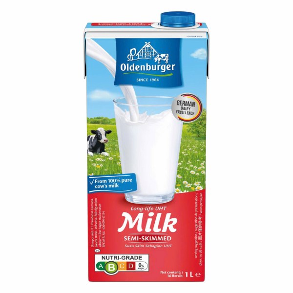 Sữa Tươi Tiệt Trùng OldenBurger Tách Béo 1.5% Béo Hộp 1L