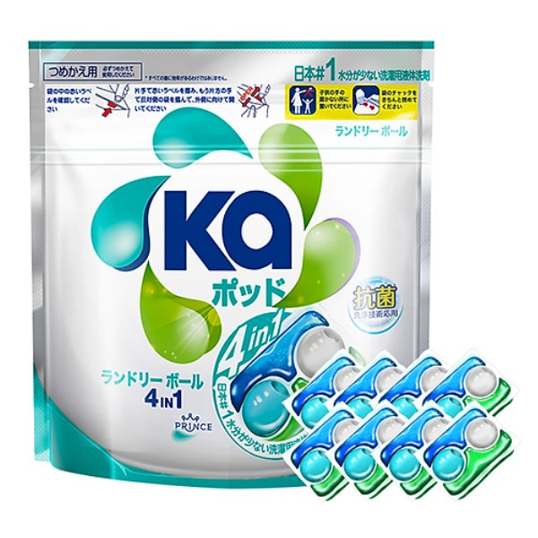 Viên Giặt Xả 4in1 KA Universal Túi 40 Viên