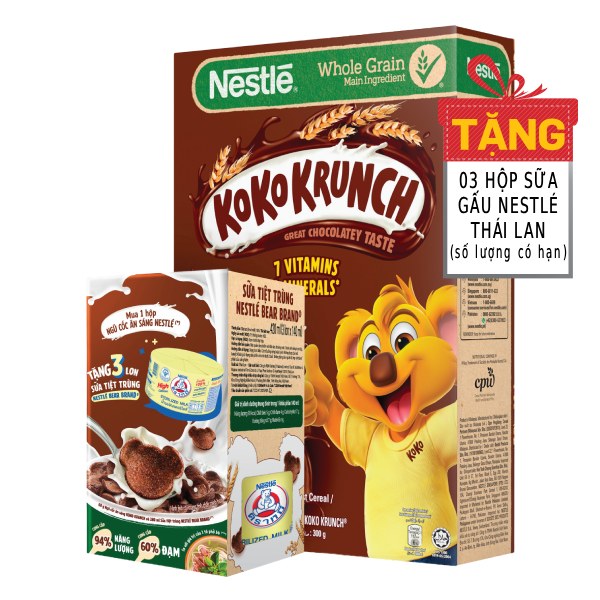 Bánh Ăn Sáng Nestle Koko Krunch 300G