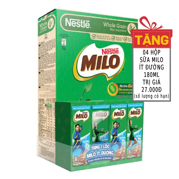 Bánh Ăn Sáng Nestle Milo Cereal 300G