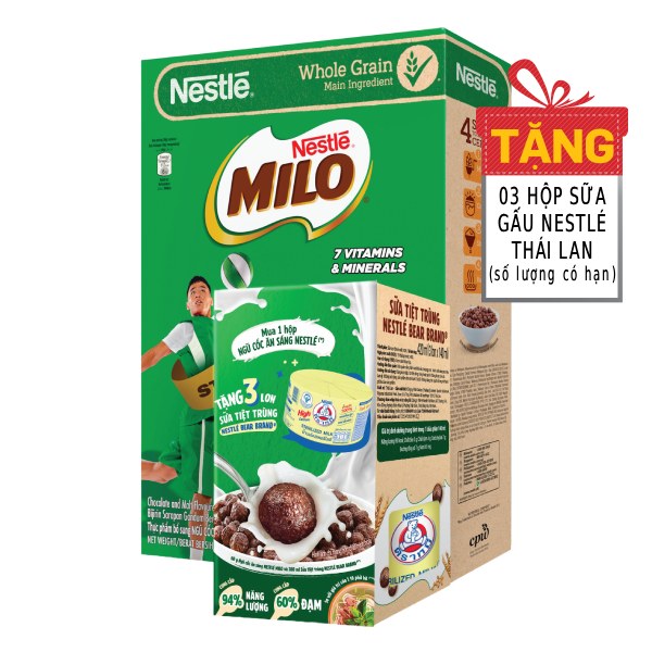 Bánh Ăn Sáng Nestle Milo Cereal 300G