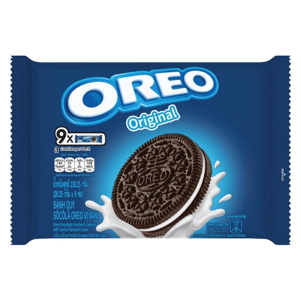 Bánh Quy Oreo Kem Vani 236.25G