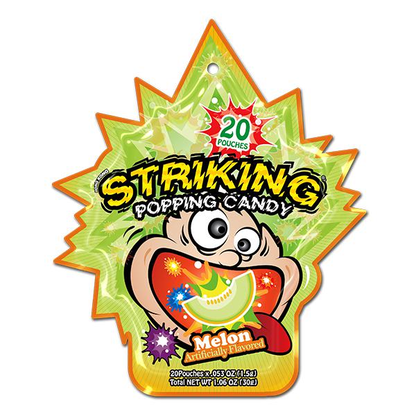 Kẹo Nổ Striking Vị Dưa Lưới 30G
