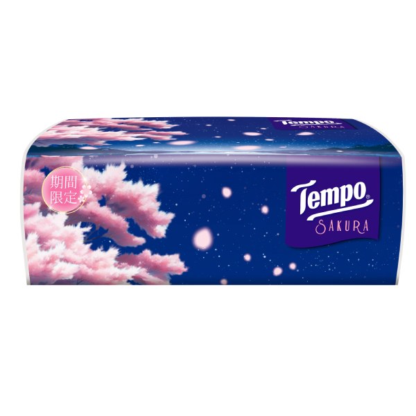 Khăn Giấy Rút Tempo Sakura 90 Tờ