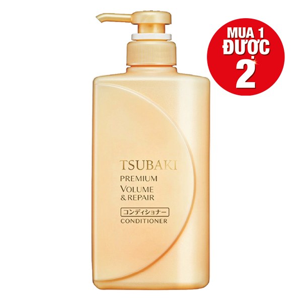 Dầu Xả Tsubaki Phục Hồi Ngăn Rụng Tóc Chai 490Ml