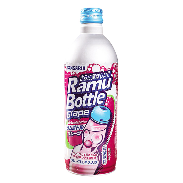 Nước Soda Sangaria Vị Nho Chai 500Ml