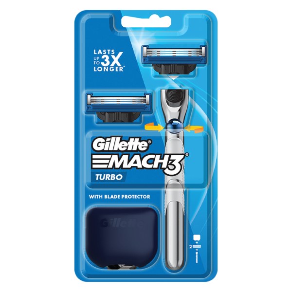 Dao Cạo Gillette Mach 3 Turbo 3D/2UP