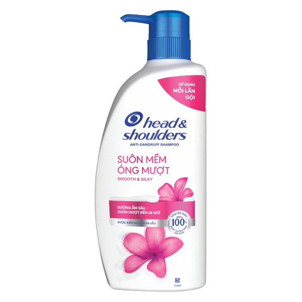 Dầu Gội Head & Shoulders Suôn Mềm Óng Mượt 850Ml