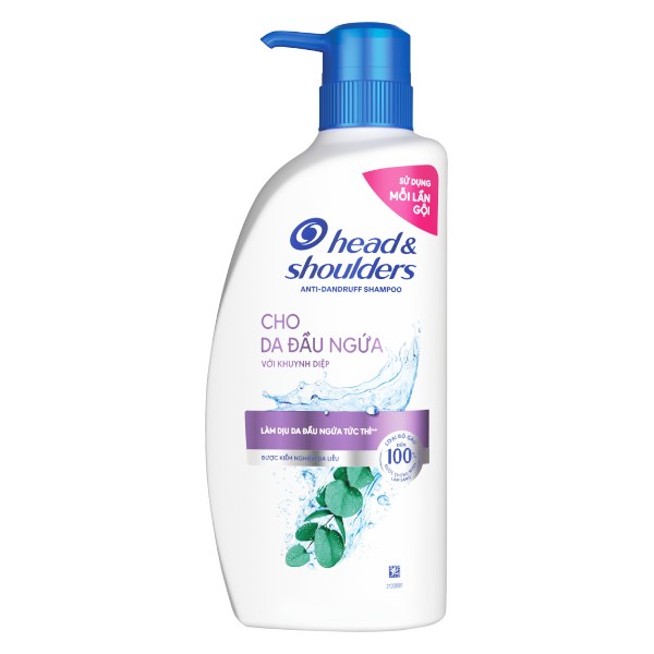 Dầu Gội Head & Shoulders Cho Da Đầu Ngứa 625Ml