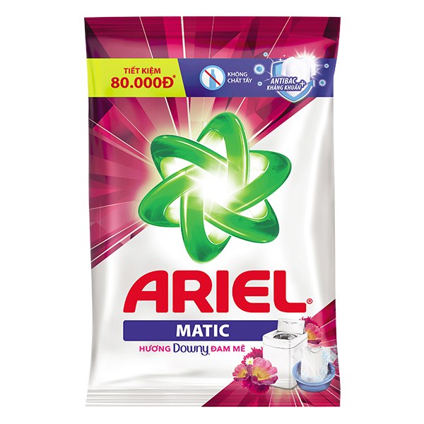 Bột Giặt Ariel Downy Đam Mê 5Kg