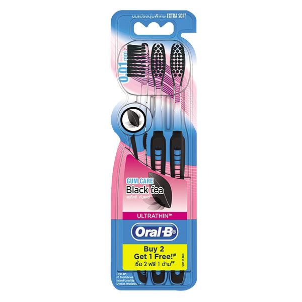 Lô 3 Bàn Chải Đánh Răng Oral-B Trà Đen