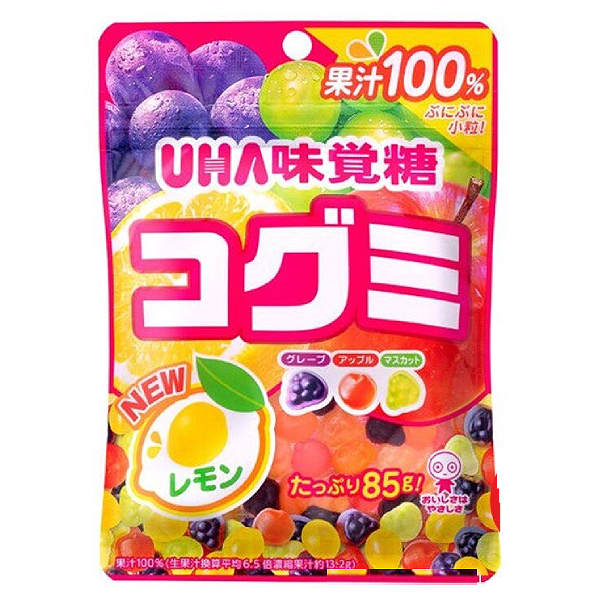 Kẹo Dẻo Uha Kogumi Vị Trái Cây Tổng Hợp 85G