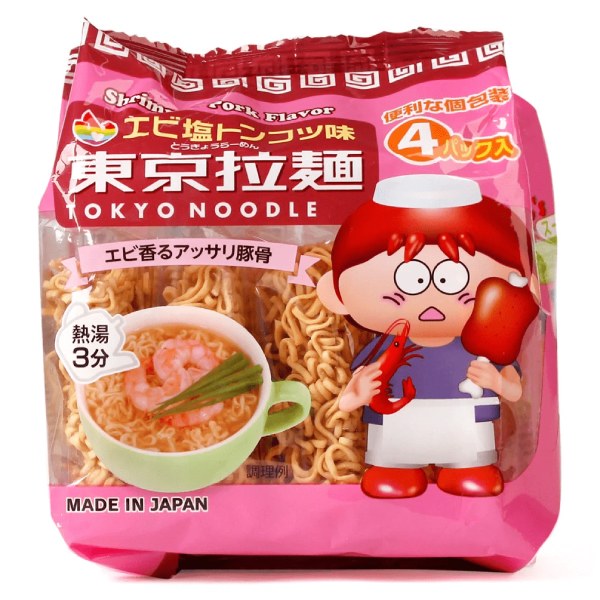 Mì Trẻ Em Tokyo Tôm Thịt Gói 112G