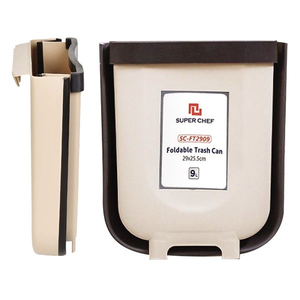 Thùng Rác Super Chef Gấp Gọn Treo Tủ Bếp SC FT2909