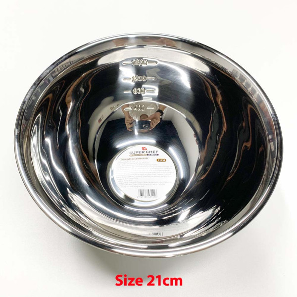 Thau Inox 304 Super Chef SC_DB3121 21CM 