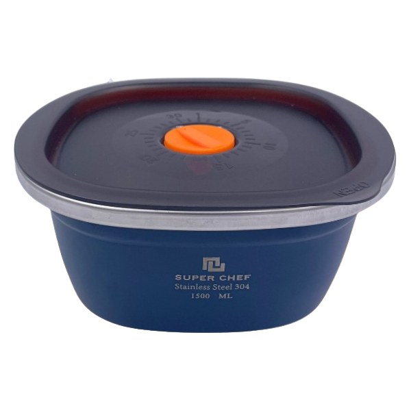 Hộp Đựng Thực Phẩm Inox 304 Super Chef SC-FB3150 1.5L
