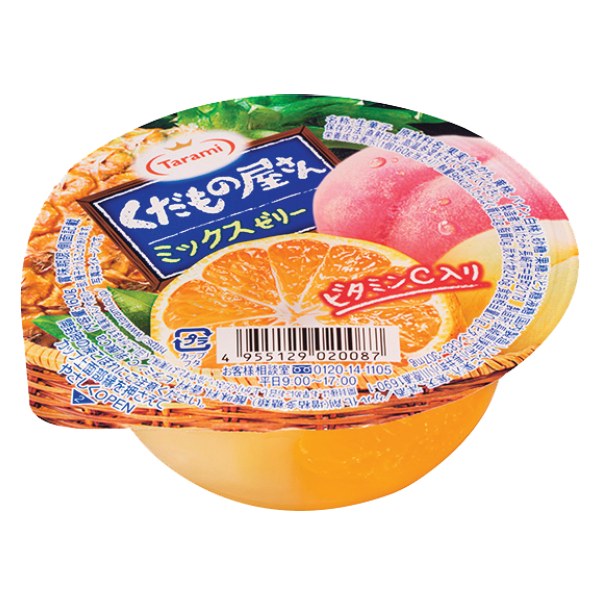 Thạch Tarami Vị Trái Cây Hỗn Hợp Hũ 160G