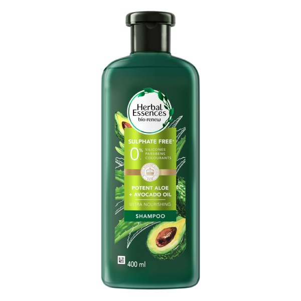 Dầu Gội Herbal Essences Bơ Và Lô Hội 400Ml