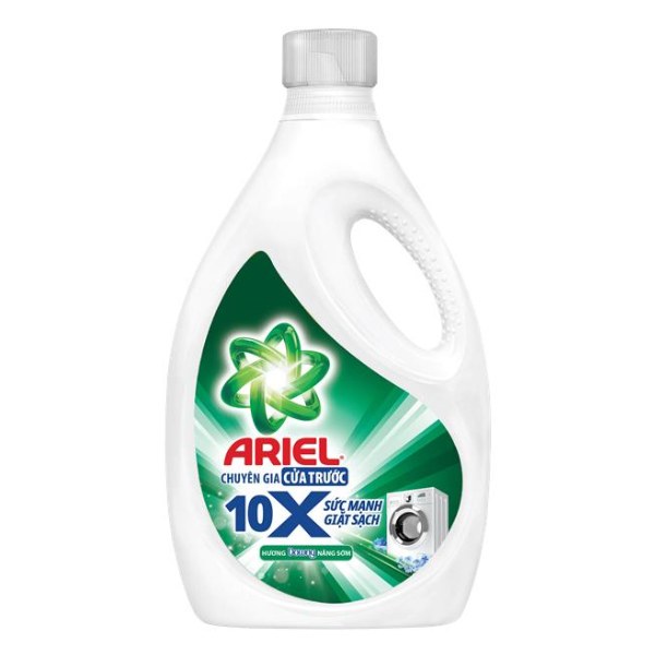 Nước Giặt Ariel Cửa Trước 10X Giặt Sạch Bình 2.7Kg