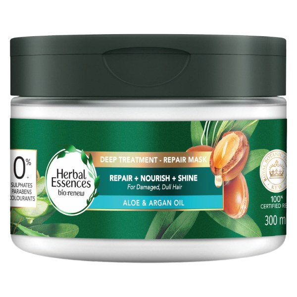 Kem Ủ Tóc Herbal Essences Dầu Argan 300Ml